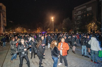 Al voltant de 4.000 rubinencs i rubinenques van passar per l’anterior festa de Cap d’Any (foto: Ajuntament de Rubí – Localpres).