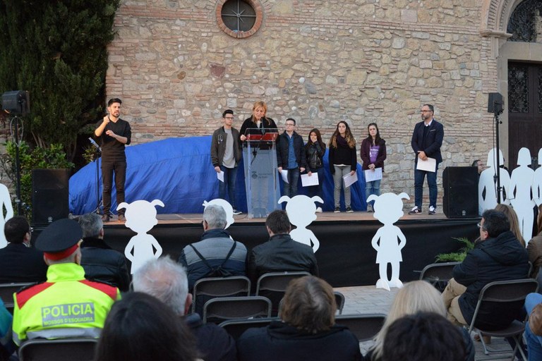 Discurs de l'alcaldessa (foto: Localpres)