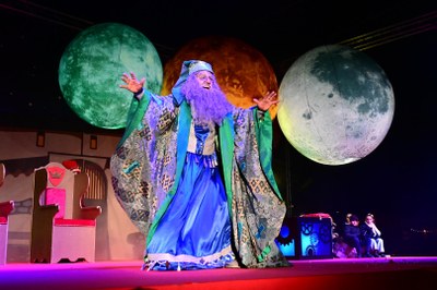 El Mag Rubisenc ha guiat els tres monarques (foto: Ajuntament de Rubí - Localpres)