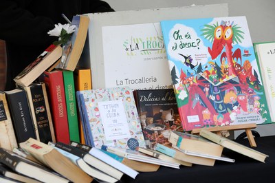 Aquest any s'ha afegit la Trocalleria de llibres, un punt d'intercanvi (foto: Ajuntament – Lali Puig)