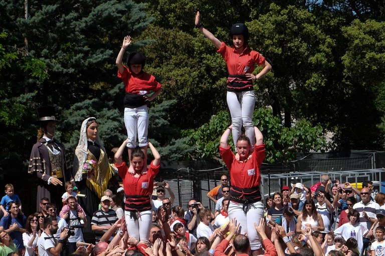 Els Castellers de Rubí (foto: Localpres)