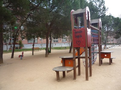 Parc de Salvador Espriu, un dels punts on s'actuarà 