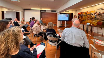 Un moment de la primera sessió del programa (foto: Diputació de Barcelona).