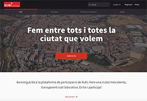 Web Participa Rubí