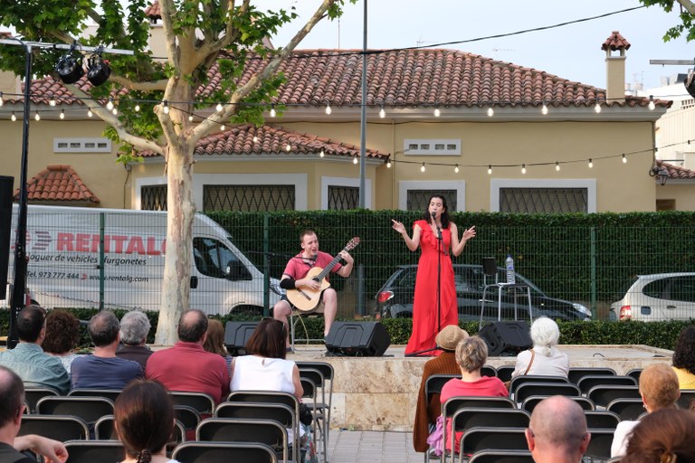 Lia Sampai i Adrià Pagés (foto: Ajuntament de Rubí)