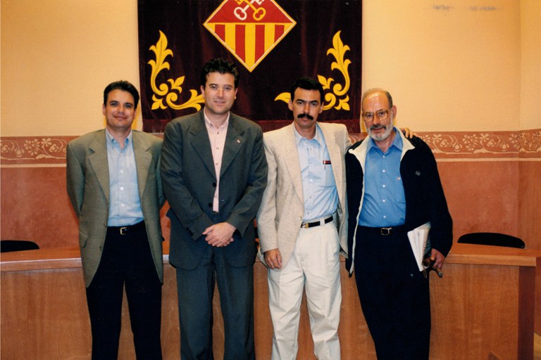 Visita institucional de la delegació de Boyeros a Rubí l'any 1999 (foto: Ajuntament de Rubí - Jordi Garcia)
