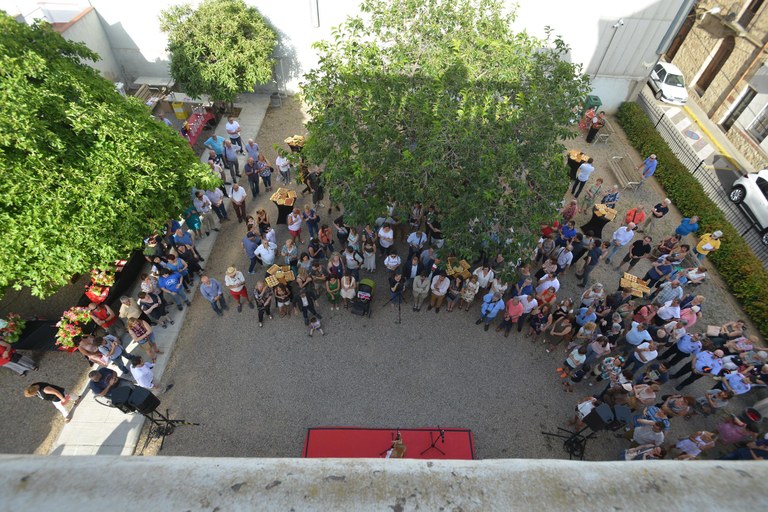 Recepció d'entitats de Festa Major