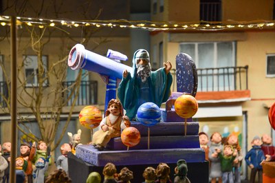 Inauguració de l'exposició de diorames de Nadal (foto: Ajuntament de Rubí - Localpres).