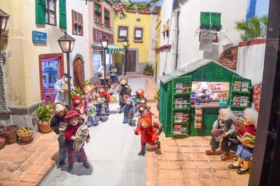 Inauguració de l'exposició de diorames de Nadal (foto: Ajuntament de Rubí - Localpres).