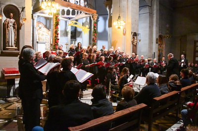 Concert de Sant Esteve de l'Obrador Coral de Rubí (foto: Ajuntament de Rubí - Localpres).