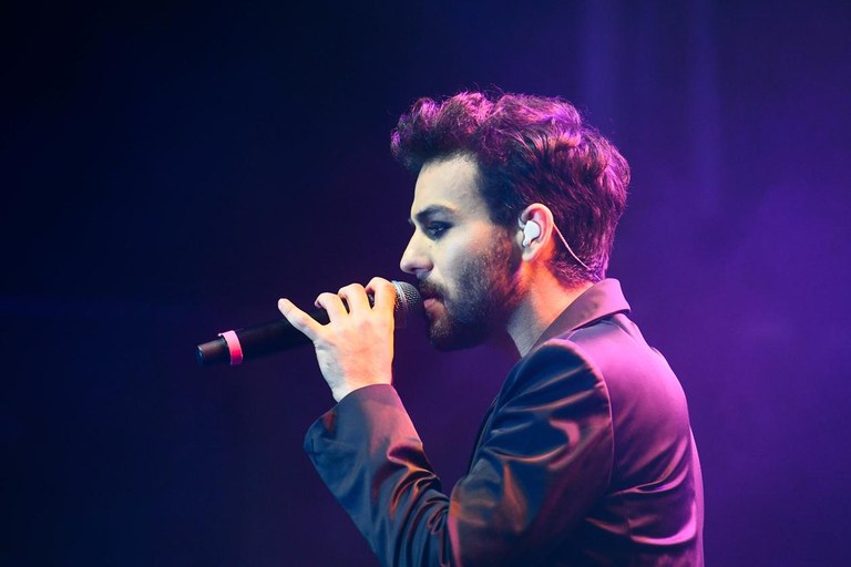 Agoney (foto: Ajuntament de Rubí - Localpres)