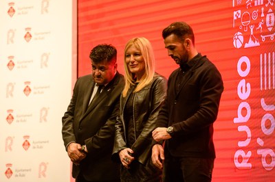 El futbolista del RCD Espanyol Víctor Sánchez ha participat al lliurament.