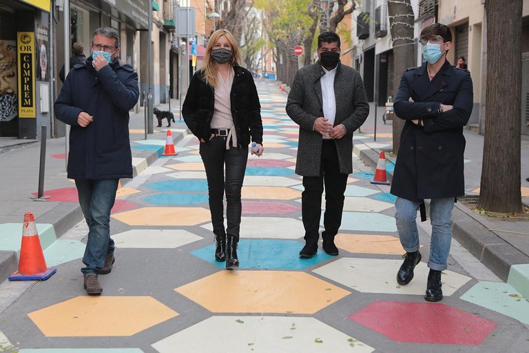 Carpet on Carrer de Cervantes
