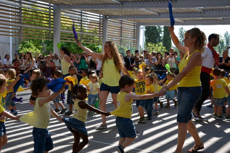 Niños de la guardería Sol, Solet (foto: Localpres)