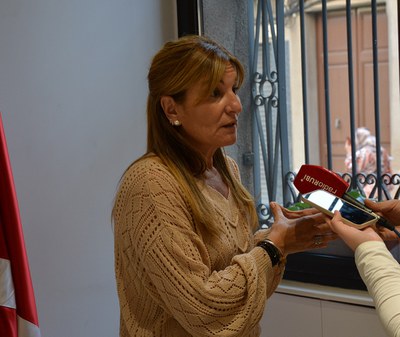Ana María Martínez ha valorado el anuncio del consejero de Salud este miércoles (Foto: Ayuntamiento de Rubí).