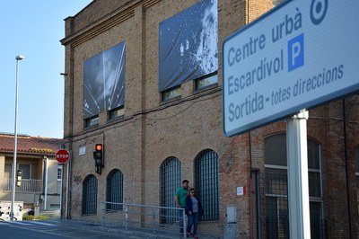 Fotografías de David Molina en el edificio del Escardívol.