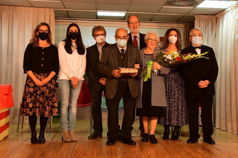 El homenaje ha tenido lugar en el Casal Cívico de la calle Magallanes (foto: Ayuntamiento de Rubí - Localpres)