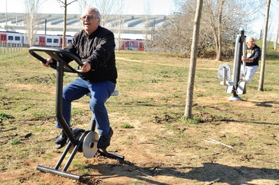En total, el parque de salud del torrente de los Alous dispone de siete aparatos (foto: Localpres)