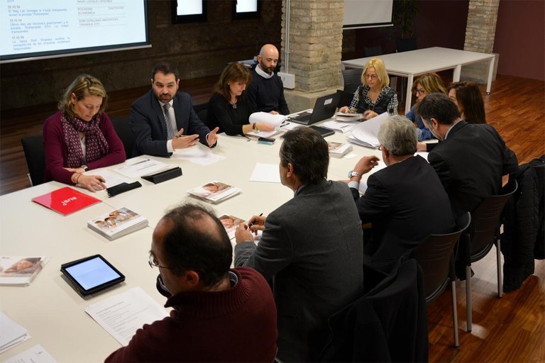 Un momento de la reunión