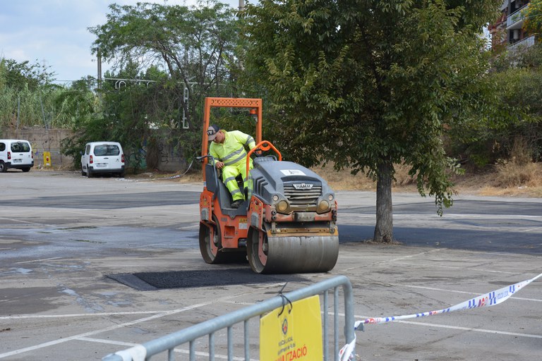 Las tareas de reparación de los pavimentos seguirán una programación (foto: Ayuntamiento de Rubí)