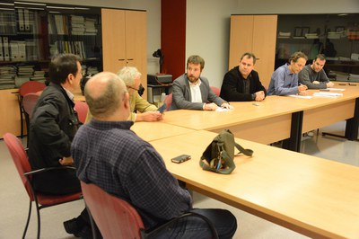 Esta ha sido la segunda vez que se ha reunido la comisión cívica del proyecto Buits plens (foto: Localpres).