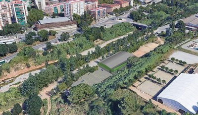 Recreación del resultado final de las obras (foto: Ayuntamiento de Rubí).