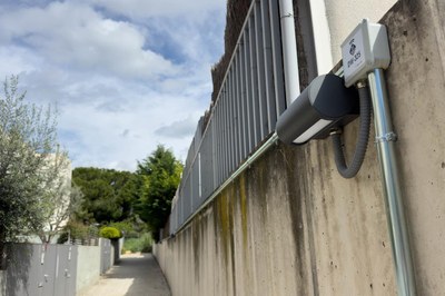 Imagen del pasaje Halley, donde también se ha realizado la instalación de alumbrado (foto: Ayuntamiento de Rubí - Localpres)