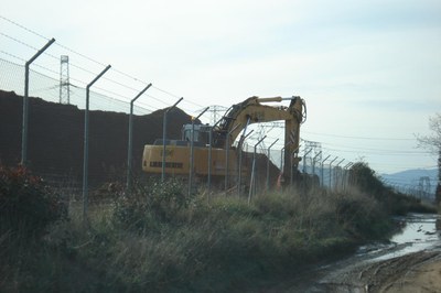 El Consistorio ha comprobado en varias visitas de inspección que las obras en Can Balasc no se han detenido.
