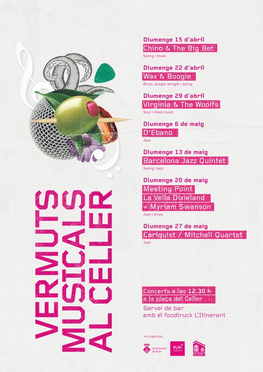 Cartel de los Vermuts musicales