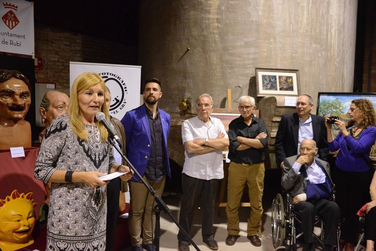 La alcaldesa, durante su discurso (foto: Localpres)