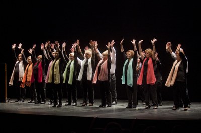 Imagen de archivo del 40º cumpleaños del Casal de la Gente mayor (Foto: Ayuntamiento de Rubí – Localpres).