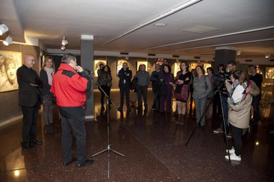 Inauguración de la exposición (foto: Localpres)