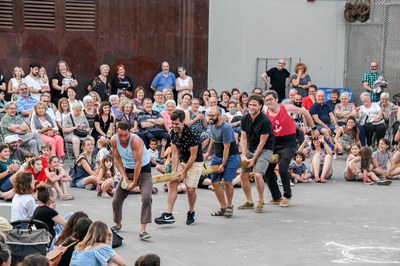 "Pelat" ha sido uno de los espectáculos más celebrados de esta edición (foto: Ayuntamiento de Rubí - Localpres).