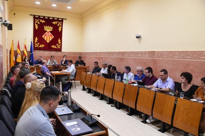 El Pleno celebrado este martes correspondía al mes de agosto (foto: Ayuntamiento de Rubí - Localpres).