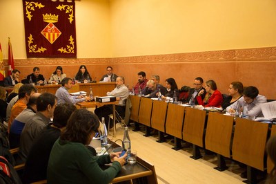 El pleno de presupuestos (foto: Localpres).