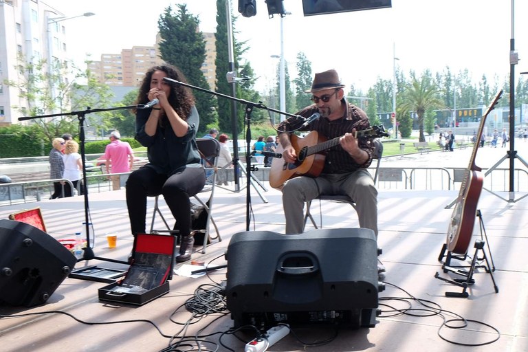 La música también ha formado parte de la feria (foto: Localpres)