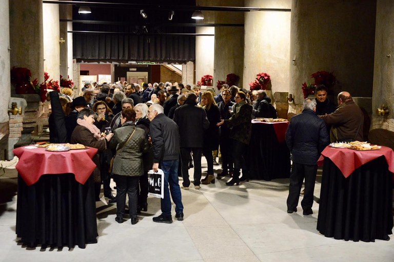 El Celler ha acogido este año la recepción de Navidad (foto: Localpres)