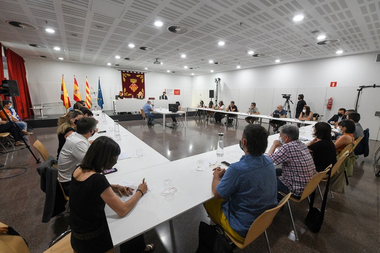 Imagen del pleno (foto: Ayuntamiento de Rubí - Localpres)