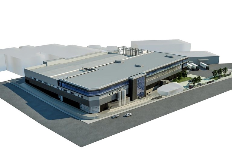 Render de la nueva planta LIFT + (foto: B Braun)