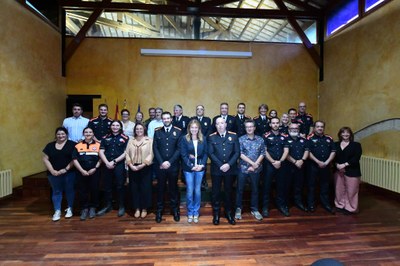 Un momento del acto que se ha celebrado en el Castillo (foto: Ayuntamiento de Rubí - Localpres).
