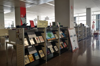 Los documentos de la Biblioteca se ponen al alcance de ciudadanía que no puede desplazarse hasta ella (foto: Ayuntamiento de Rubí).