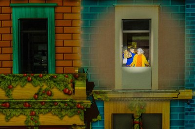 El Ayuntamiento se ha convertido en escenario teatral