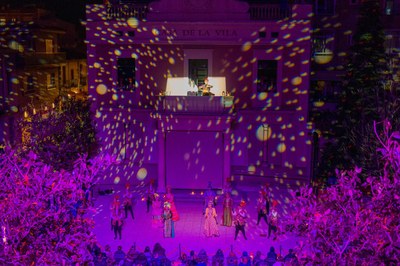 Luz, teatro, danza y música