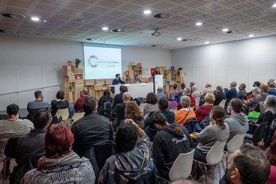 El “Fórum por la cultura en Rubí” se ha celebrado este sábado en la Biblioteca Municipal Mestre Martí Tauler (foto: Ayuntamiento de Rubí – Localpres).