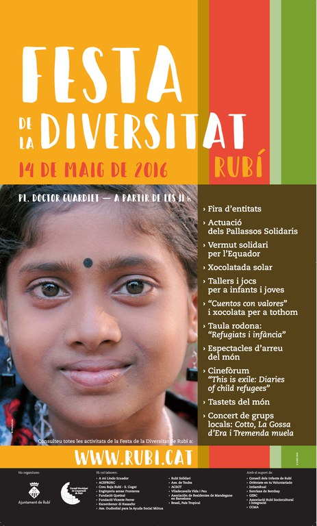 Cartel de la Fiesta de la Diversidad