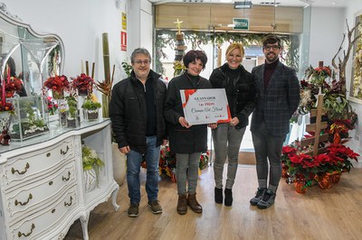 El primer premio se lo ha llevado Carmen Art Floral (foto: Ayuntamiento de Rubí - Localpres).