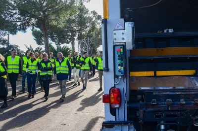 Esta mañana se ha presentado el proyecto en las instalaciones de la planta (foto: Ayuntamiento de Rubí - Localpres).