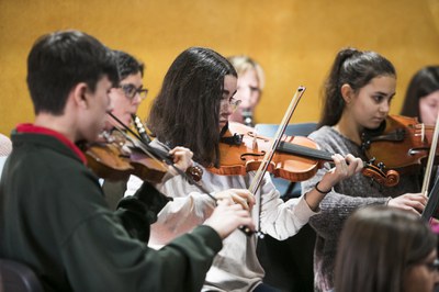Concierto de la Orquesta de Cámara de la Escuela Municipal de Música de 2019 (foto: Ayuntamiento de Rubí - Lali Puig).