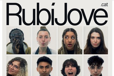 La nueva imagen de Rubí Jove incluye usuarios y usuarias del servicio.