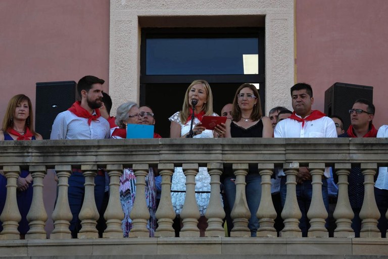 El primer pregón de Ana María Martínez (foto: Localpres)